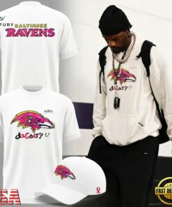 Baltimore Ravens 2026 Crucial Catch Young Heroes Fighting Cancer T Shirt, Viral 3D Graphic Tee Baltimore Ravens 2026 Crucial Catch Young Heroes Fighting Cancer T Shirt