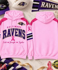 Baltimore Ravens 2026 NFL Breast Cancer Awareness Game Day Hoodie Shirt, Sports Fans 3D Shirt Baltimore Ravens 2026 Nfl Breast Cancer Awareness Game Day Hoodie Shirt