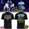 Baltimore Ravens 2026 Rio De Janeiro Game Black T Shirt, Viral 3D Graphic Tee Baltimore Ravens 2026 Rio DE Janeiro Game Black T Shirt
