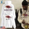 Baltimore Ravens Da GOAT 2026 White Hoodie, Viral 3D Graphic Tee 2 Baltimore Ravens Da GOAT 2026 White Hoodie, Viral 3D Graphic Tee Baltimore Ravens DA Goat 2026 White Hoodie