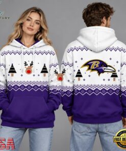 Baltimore Ravens NFL Christmas 2026 Limited Edition Hoodie, Sports Fans 3D Shirt Baltimore Ravens Nfl Christmas 2026 Limited Edition Hoodie