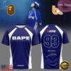 Billie Eilish x Bape 2026 Graphic Limited Edition T Shirt, Trending Music 3D Tee Billie Eilish X Bape 2026 Graphic Limited Edition T Shirt