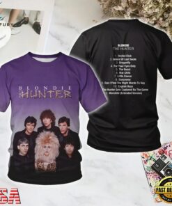 Blondie The Hunter All Over Print T Shirt, Trending Music 3D Tee Blondie The Hunter All Over Print T Shirt