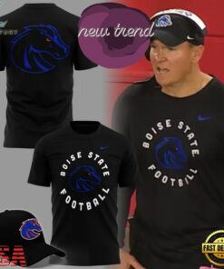 Boise State Broncos 2026 Coaches T Shirt, Viral 3D Graphic Tee Boise State Broncos 2026 Coaches T Shirt