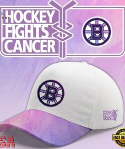 Boston Bruins Hockey Fights Cancer Limited Edition 2026 Cap.jfif, Fashion Baseball Cap Boston Bruins Hockey Fights Cancer Limited Edition 2026 Cap Jfif