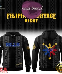 Buffalo Bills 2026 Filipino Heritage Night Limited Edition Hoodie, Viral 3D Graphic Tee Buffalo Bills 2026 Filipino Heritage Night Limited Edition Hoodie