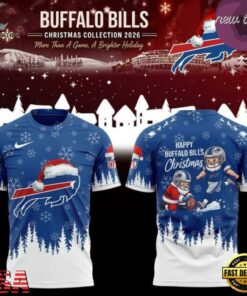 Buffalo Bills Christmas Collection 2026 T Shirt, Viral 3D Graphic Tee Buffalo Bills Christmas Collection 2026 T Shirt