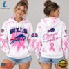 Buffalo Bills NFL Pink Ribbon Stronger Together Breast Cancer Awareness Hoodie, Sports Fans 3D Shirt Buffalo Bills Nfl Pink Ribbon Stronger Together Breast Cancer Awareness Hoodie