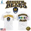 Cal Golden Bears x Grateful Dead 2026 White T Shirt, Viral 3D Graphic Tee Cal Golden Bears X Grateful Dead 2026 White T Shirt