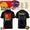 Calvin Harris North America Tour 2027 Graphic Black T Shirt, Trending Music 3D Tee Calvin Harris North America Tour 2027 Graphic Black T Shirt