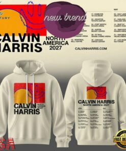 Calvin Harris North America Tour 2027 Graphic Hoodie, Trending Music 3D Tee Calvin Harris North America Tour 2027 Graphic Hoodie