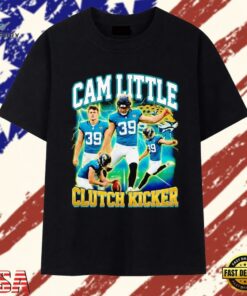 Cam Little Jacksonville Jaguars Clutch Kicker T Shirt, Trendy 2D Print Shirt Cam Little Jacksonville Jaguars Clutch Kicker T Shirt
