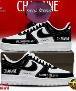 Chayanne Bailemos Otra Vez Tour 2026 Black Air Force 1 Shoes Sneakers, Music Lover AF1 Shoes Chayanne Bailemos Otra Vez Tour 2026 Black Air Force 1 Shoes Sneakers