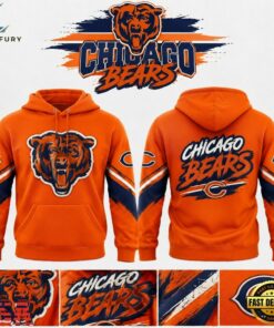 Chicago Bears 2026 Latino Heritage Month Los Bears Hoodie, Viral 3D Graphic Tee Chicago Bears 2026 Latino Heritage Month Los Bears Hoodie