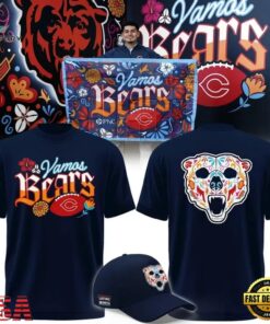 Chicago Bears 2026 Latino Heritage Month Vamos Bears 2026 T Shirt, Viral 3D Graphic Tee Chicago Bears 2026 Latino Heritage Month Vamos Bears 2026 T Shirt