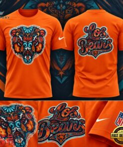 Chicago Bears 2026 Latino Heritage Month Vamos Bears Limited Edition 3D Shirt, Viral 3D Graphic Tee Chicago Bears 2026 Latino Heritage Month Vamos Bears Limited Edition 3D Shirt