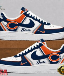 Chicago Bears 2026 NFL Team Air Force 1 Shoes Sneakers, NFL Fan AF1 Shoes Chicago Bears 2026 Nfl Team Air Force 1 Shoes Sneakers