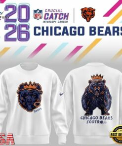 Chicago Bears Designed By Young Heroes Battling Cancer Limited Edition Sweatshirt, Viral 3D Graphic Tee Chicago Bears Designed BY Young Heroes Battling Cancer Limited Edition Sweatshirt