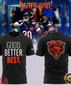 Chicago Bears Good Better Best 2026 Limited Edition 3D Shirt, Viral 3D Graphic Tee Chicago Bears Good Better Best 2026 Limited Edition 3D Shirt