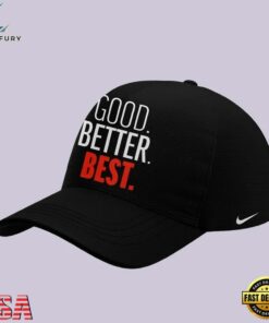 Chicago Bears Good Better Best 2026 Limited Edition Black Cap, Fashion Baseball Cap Chicago Bears Good Better Best 2026 Limited Edition Black Cap