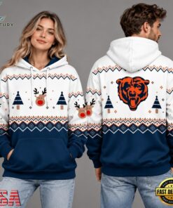 Chicago Bears NFL Christmas 2026 Limited Edition Hoodie, Sports Fans 3D Shirt Chicago Bears Nfl Christmas 2026 Limited Edition Hoodie