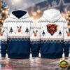 Chicago Bears NFL Christmas Game Day Hoodie Shirt, Sports Fans 3D Shirt Chicago Bears Nfl Christmas Game Day Hoodie Shirt