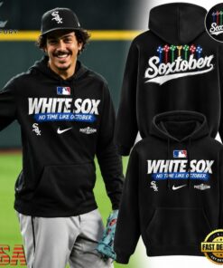 Chicago White Sox MLB Postseason Soxtober 2026 Black Hoodie, Viral 3D Graphic Tee Chicago White Sox Mlb Postseason Soxtober 2026 Black Hoodie