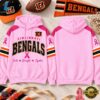 Cincinnati Bengals 2026 NFL Breast Cancer Awareness Game Day Hoodie Shirt, Sports Fans 3D Shirt Cincinnati Bengals 2026 Nfl Breast Cancer Awareness Game Day Hoodie Shirt