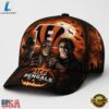 Cincinnati Bengals NFL Horror Night Halloween 2026 Design Classic Cap, Football Limited Edition Cap Cincinnati Bengals Nfl Horror Night Halloween 2026 Design Classic Cap