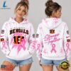 Cincinnati Bengals NFL Pink Ribbon Stronger Together Breast Cancer Awareness Hoodie, Sports Fans 3D Shirt Cincinnati Bengals Nfl Pink Ribbon Stronger Together Breast Cancer Awareness Hoodie