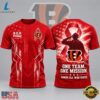 Cincinnati Bengals NFL RED Friday One Team One Mission Patriotic Soldier Tribute T Shirt, Sports Fans 3D Shirt Cincinnati Bengals Nfl Red Friday One Team One Mission Patriotic Soldier Tribute T Shirt