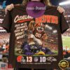 Cleveland Browns 13 10 Win Over Baltimore Ravens Game Day 3D Shirt, Viral 3D Graphic Tee Cleveland Browns 13 10 Win Over Baltimore Ravens Game Day 3D Shirt