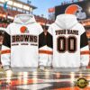 Cleveland Browns 2026 NFL Gridiron Heritage Varsity Hoodie, Sports Fans 3D Shirt Cleveland Browns 2026 Nfl Gridiron Heritage Varsity Hoodie