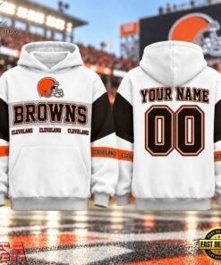 Cleveland Browns 2026 NFL Gridiron Heritage Varsity Hoodie, Sports Fans 3D Shirt Cleveland Browns 2026 Nfl Gridiron Heritage Varsity Hoodie