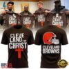 Cleveland Browns For Christ 2026 T Shirt, Viral 3D Graphic Tee Cleveland Browns For Christ 2026 T Shirt