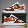 Cleveland Browns NFL American Flag Football Team Limited Air Force 1 Shoes Sneakers, NFL Fan AF1 Shoes Cleveland Browns Nfl American Flag Football Team Limited Air Force 1 Shoes Sneakers
