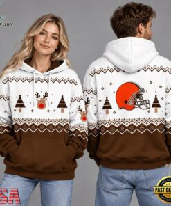 Cleveland Browns NFL Christmas 2026 Limited Edition Hoodie, Sports Fans 3D Shirt Cleveland Browns Nfl Christmas 2026 Limited Edition Hoodie