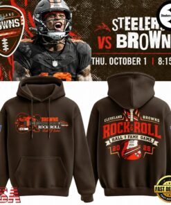 Cleveland Browns Rock and Roll Hall of Fame Game 2026 Hoodie, Trending Music 3D Tee Cleveland Browns Rock And Roll Hall OF Fame Game 2026 Hoodie