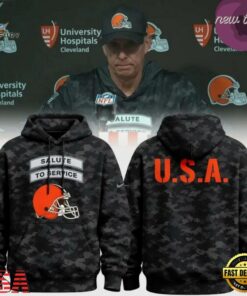 Cleveland Browns Salute to Service 2026 Digital Camo Hoodie Shirt, Viral 3D Graphic Tee Cleveland Browns Salute TO Service 2026 Digital Camo Hoodie Shirt