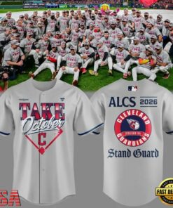 Cleveland Guardians Stand Guard ALCS Bound Postseason 2026 Baseball Jersey, Hot Baseball Jersey Cleveland Guardians Stand Guard Alcs Bound Postseason 2026 Baseball Jersey