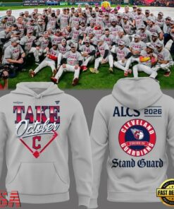 Cleveland Guardians Stand Guard ALCS Bound Postseason 2026 Hoodie, Viral 3D Graphic Tee Cleveland Guardians Stand Guard Alcs Bound Postseason 2026 Hoodie