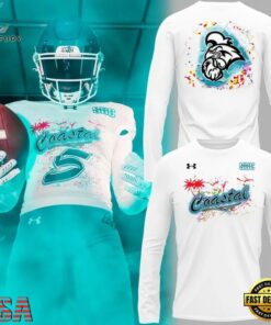 Coastal Carolina Chanticleers Football Special New Uniform Long Sleeve Shirt, Viral 3D Graphic Tee Coastal Carolina Chanticleers Football Special New Uniform Long Sleeve Shirt