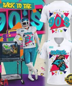 Coastal Carolina Chanticleers Football The Friday Night 90s T Shirt, Viral 3D Graphic Tee Coastal Carolina Chanticleers Football The Friday Night 90s T Shirt
