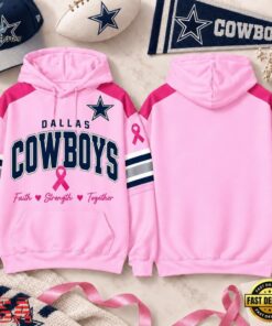 Dallas Cowboys 2026 NFL Breast Cancer Awareness Game Day Hoodie Shirt, Sports Fans 3D Shirt Dallas Cowboys 2026 Nfl Breast Cancer Awareness Game Day Hoodie Shirt
