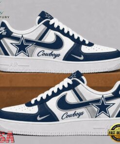 Dallas Cowboys 2026 NFL Team Air Force 1 Shoes Sneakers, NFL Fan AF1 Shoes Dallas Cowboys 2026 Nfl Team Air Force 1 Shoes Sneakers