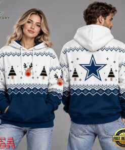 Dallas Cowboys NFL Christmas 2026 Limited Edition Hoodie, Sports Fans 3D Shirt Dallas Cowboys Nfl Christmas 2026 Limited Edition Hoodie