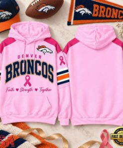 Denver Broncos 2026 NFL Breast Cancer Awareness Game Day Hoodie Shirt, Sports Fans 3D Shirt Denver Broncos 2026 Nfl Breast Cancer Awareness Game Day Hoodie Shirt