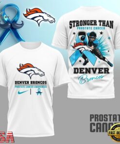 Denver Broncos NFL Prostate Cancer Awareness Month 3D Shirt, Sports Fans 3D Shirt Denver Broncos Nfl Prostate Cancer Awareness Month 3D Shirt