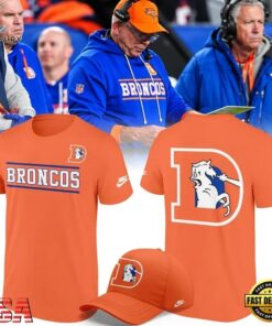 Denver Broncos Throwback Limited Edition Orange T Shirt, Viral 3D Graphic Tee Denver Broncos Throwback Limited Edition Orange T Shirt