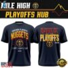 Denver Nuggets Mile High 2026 Playoffs T Shirt, Viral 3D Graphic Tee Denver Nuggets Mile High 2026 Playoffs T Shirt